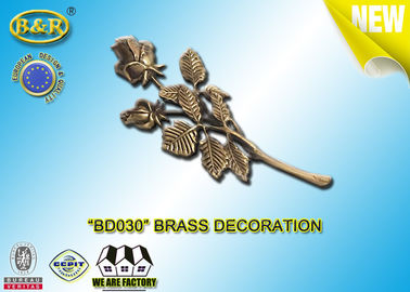 Nie.  BD030 Brass Roses Bronze Funeral Decoration Rozmiar 23,5 × 11 Cm Materiał Stop miedzi