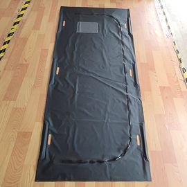 MD01 Luksusowe czarne torby na ramię z 6 uchwytami na martwe ciała 220 * 100 cm