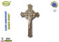 Plastikowy złoty kolor Krzyża pogrzebowego i krucyfiks DP007 30cm * 17cm plasteliny crucifijos y cristos