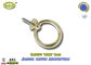 pierścionek ze znalu ze śrubą do dekoracji trumny D025 złoty kolor metalowa śruba dia.4cm