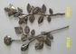 Metalowa ozdoba ze trumny ze stopu cynku ze stopu cynku kwiat D013 45cm * 13cm Antyczny brąz