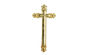 Dekoracja pogrzebowa Golden Colour Cross and Crucifix DP021