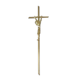 Trumna trumna we włoskim stylu z żelaznym krzyżem z zamakiem Jezusa Nr ref. D067 Rozmiar 65 × 19 cm