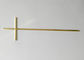 D046 Zamak Cross And Crucifix Trumna Pokrywa Dekoracja Akcesoria pogrzebowe w kolorze złotym